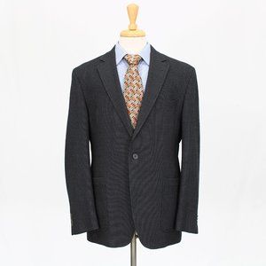 Jack Victor 42R Gray Solid 2-Button Sport Coat Blazer Jacket V774